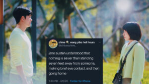 extraordinary attorney woo + jane austen textposts/tweets (1/?)