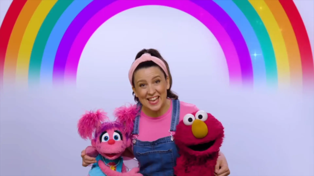 ms rachel with abby cadabby and elmo