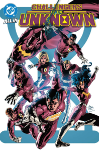 ce challengers of the unknown dc comics solicitations august 2025