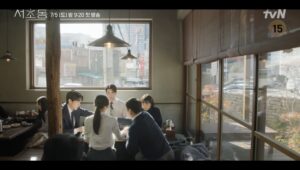 Sharing lunch hour with Lee Jong-seok and friends in Law and the City