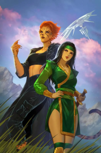 cheetah and cheshire rob the justice league 1 leirex dc comics solicitations august 2025