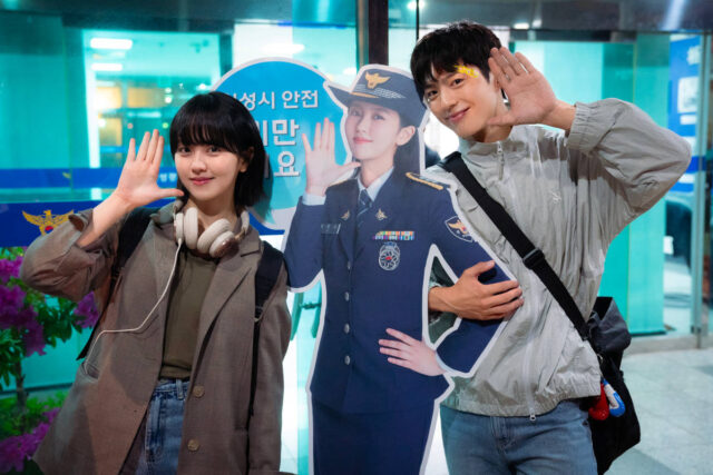 Kim So-hyun and Park Bo-gum