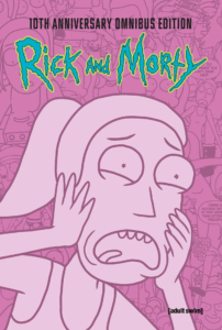 rick and morty 10th anniversary omnibus vol 3 hc cover oni press solicitations september 2025