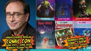 R.L. Stine To Appear At Undiscovered Realm Comic Con